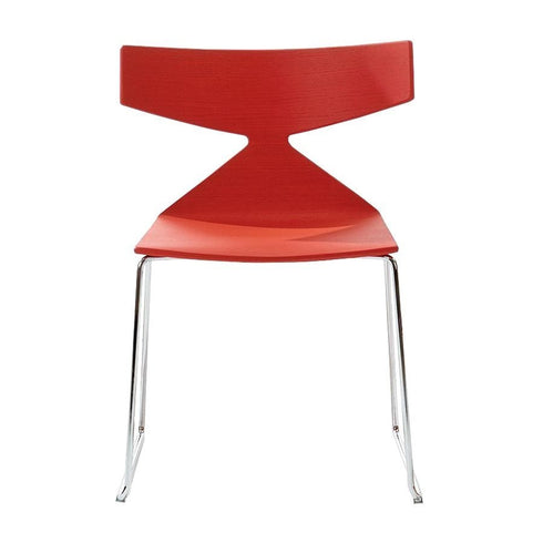 Saya Chair With Skid Legs